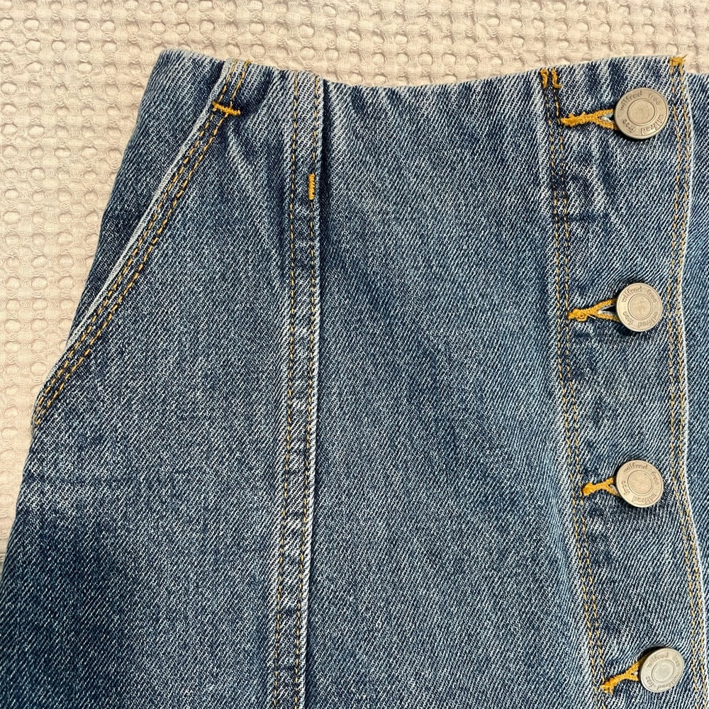 Wilfred Free Denim Skirt - Picture 3 of 5